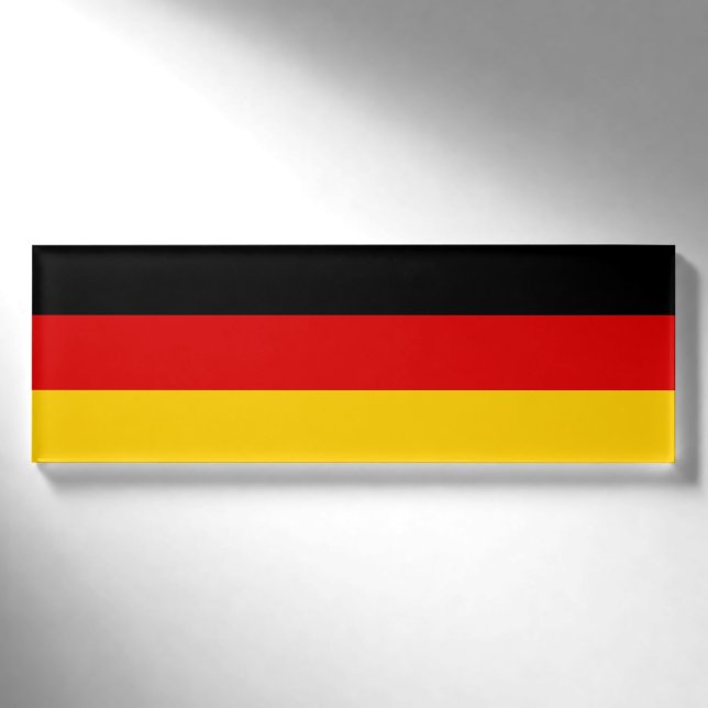 Germany Flag Name Tag (Front)