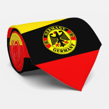 Germany Flag Neck Tie, Stylish German Flag Tie