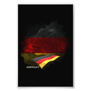Germany flag photo print