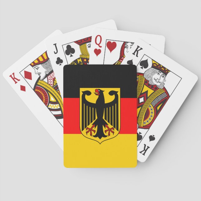 Germany Flag Playing Cards (Back)