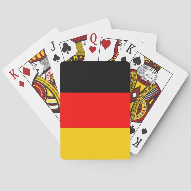 Germany Flag Playing Cards (Back)