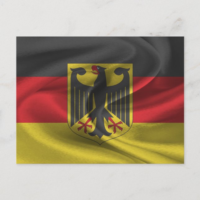 Germany Flag Postcard (Front)