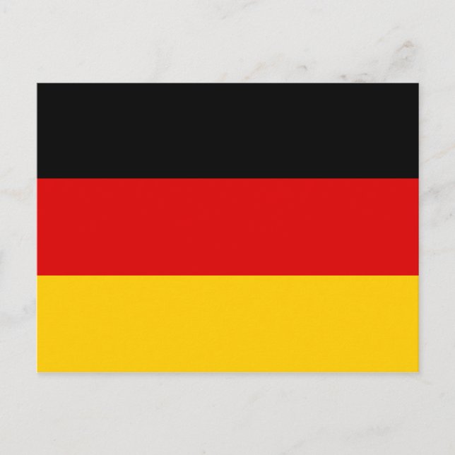 Germany Flag Postcard (Front)