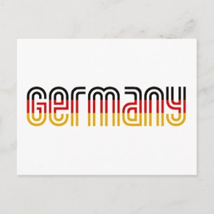 Germany Flag! Postcard