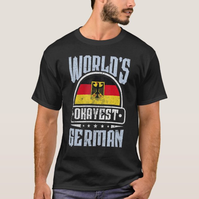 Germany Flag Proud Germans Men & Women 1 T-Shirt (Front)
