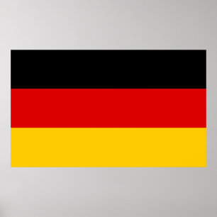 Germany flag quality poster