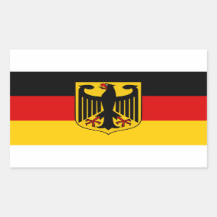 Germany flag quality sticker