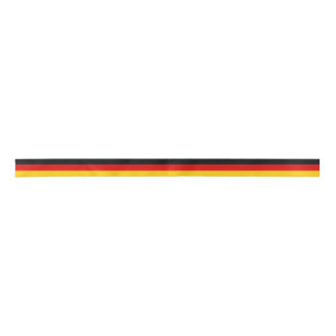 Germany flag satin ribbon