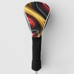 Germany flag silk texture  golf head cover