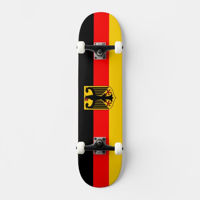 Germany Flag Skateboard (Front)