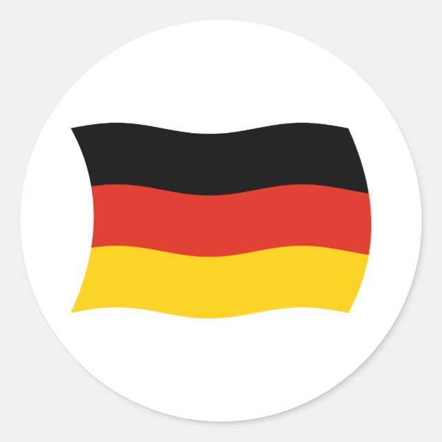 Germany Flag Sticker (Front)