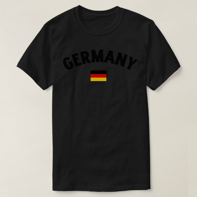 Germany Flag T-Shirt (Design Front)