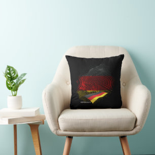 Germany flag throw pillow