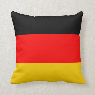 Germany Flag Throw Pillow