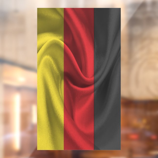 Germany Flag Window Cling (Sheet 2)