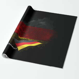 Germany flag wrapping paper