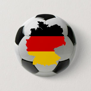 Germany football 2 inch round button