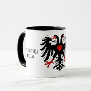 Germany forever/German empire flag double eagle Co Mug