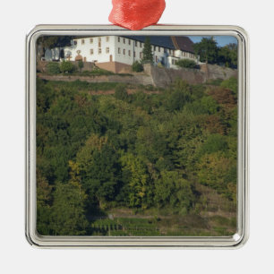 Germany, Franconia, Wertheim. Special hillside Metal Ornament