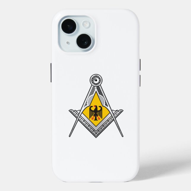 Germany freemasonry sign Case-Mate iPhone case (Back)