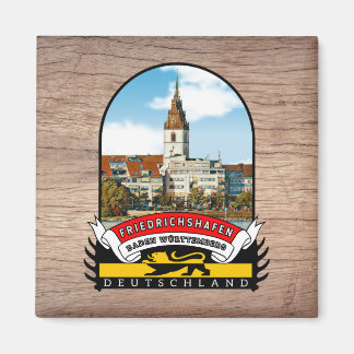 Germany Friedrichshafen Vintage souvenir Magnet