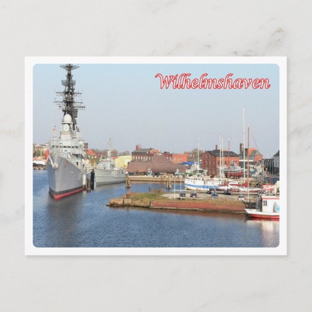 Germany - Frisian Islands - Wilhelmshaven  - Postcard (Front)