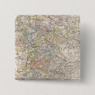 Germany from 1649 to 1792 2 inch square button