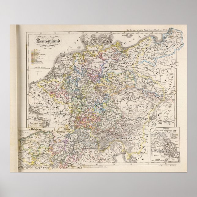 Germany from 1649 to 1792 poster (Front)