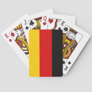 Germany (German) Flag Playing Cards