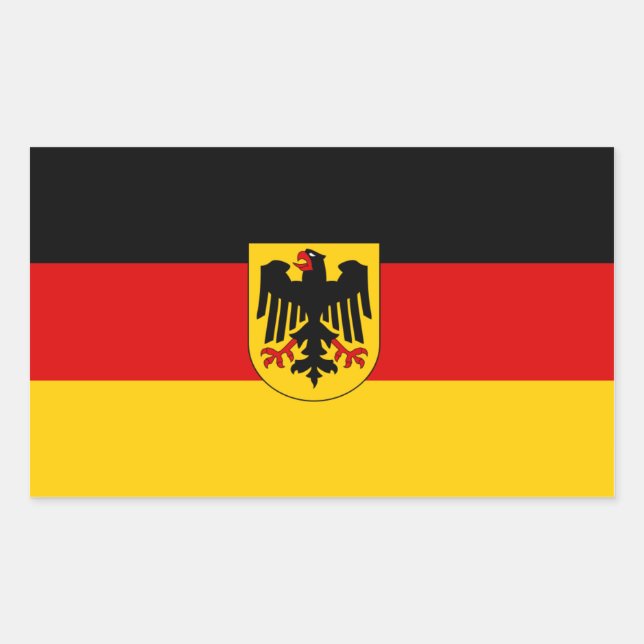 Germany/German Flag Sticker (Front)