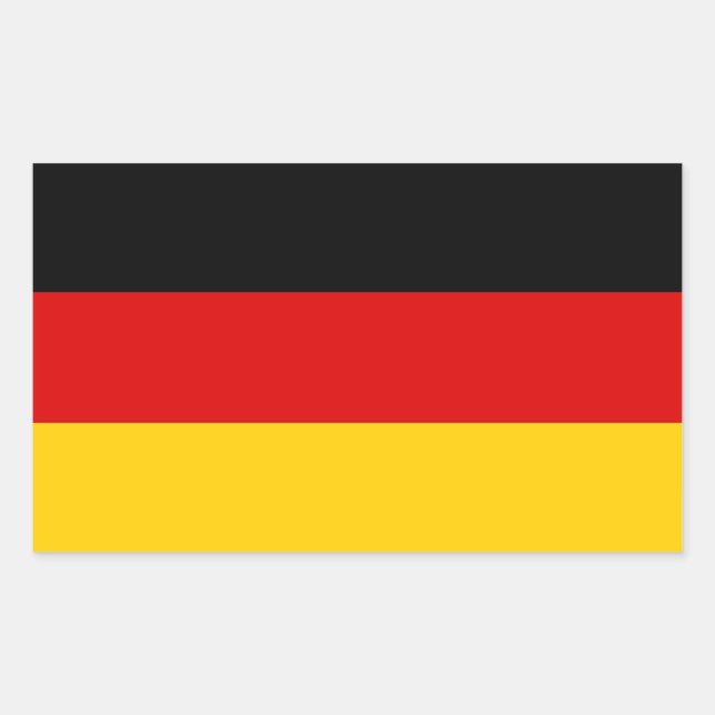 Germany – German National Flag Sticker (Front)