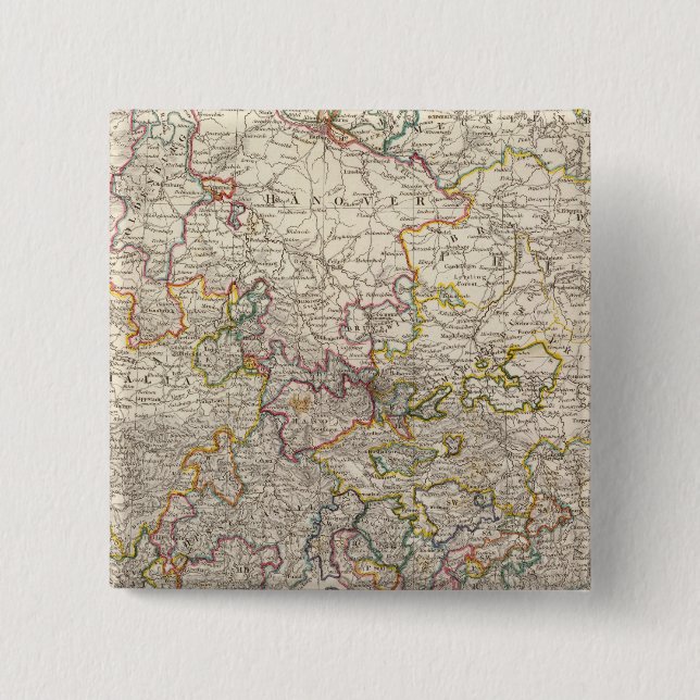 Germany Germany I 2 Inch Square Button (Front)