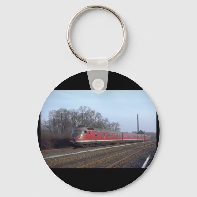 Germany, GFR (BB) diesel_Trains of the World Keychain (Front)