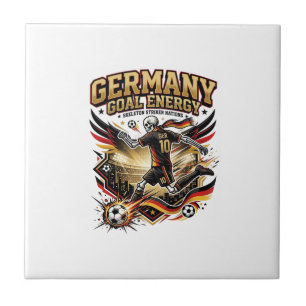 Germany Goal Energy Skeleton Striker Nations Bold Tile