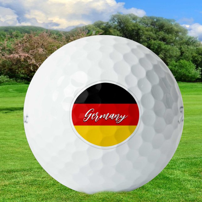Germany Golf Balls, German Flag Golfers / Patriots Balls (Creator Uploaded)