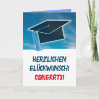 Germany Graduation Card German language