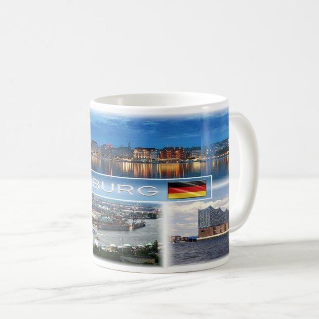 Germany -. Hamburg - Coffee Mug (Front Right)