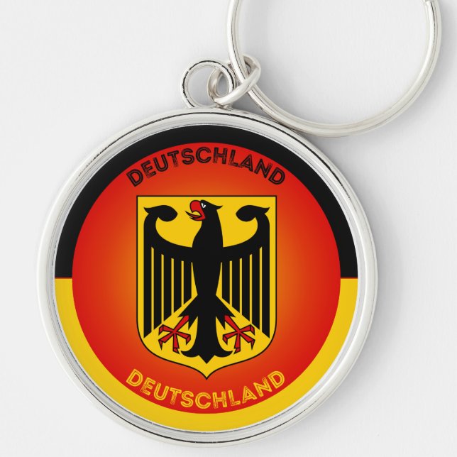 Germany Heritage Emblem Keychain (Front)