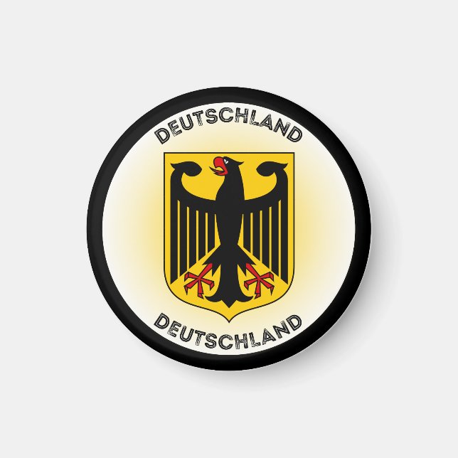 Germany Heritage Emblem Magnet (Front)