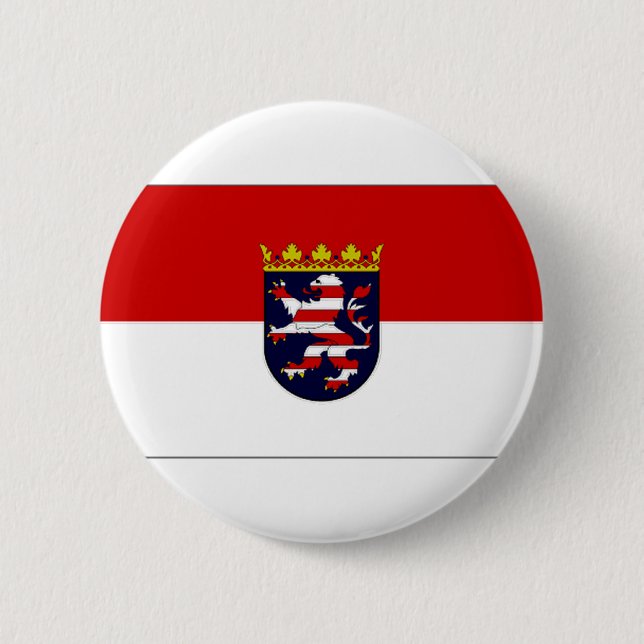 Germany Hessen 2 Inch Round Button (Front)