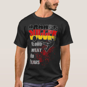 Germany I Love Soccer And Football Player T-Shirt