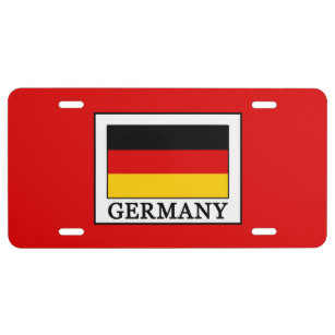 Germany License Plate