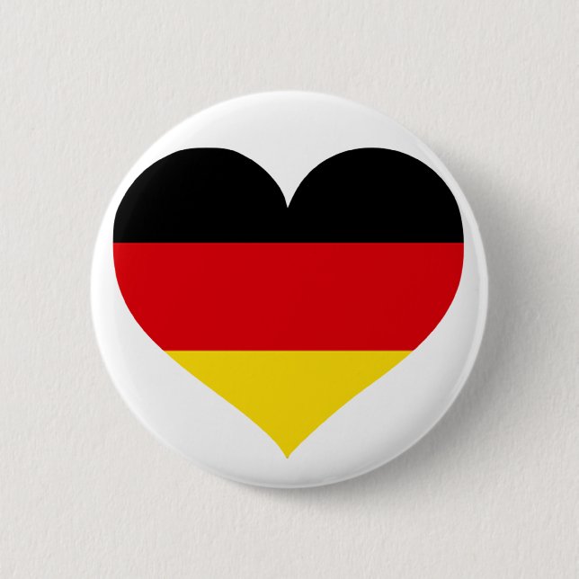 Germany Love 2 Inch Round Button (Front)