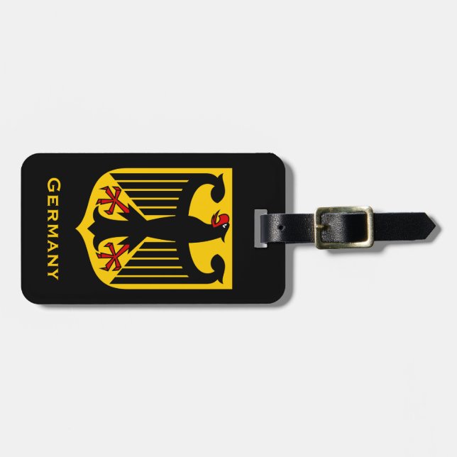 Germany Luggage Tag (Front Horizontal)