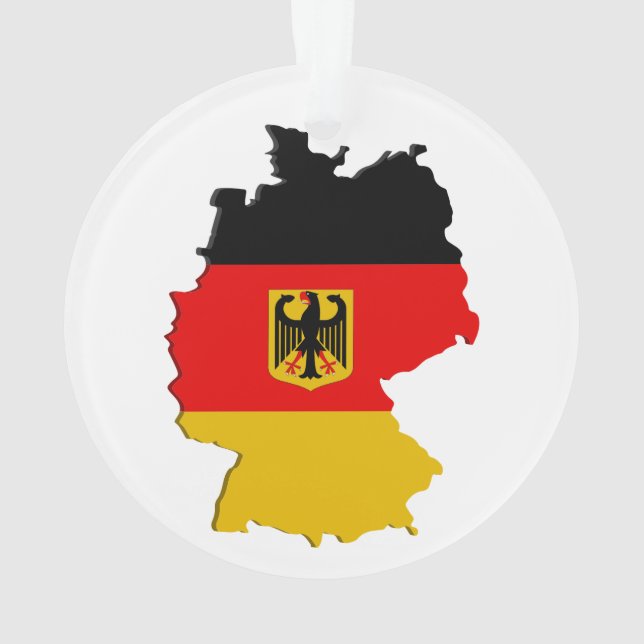 Germany map ornament (Back)