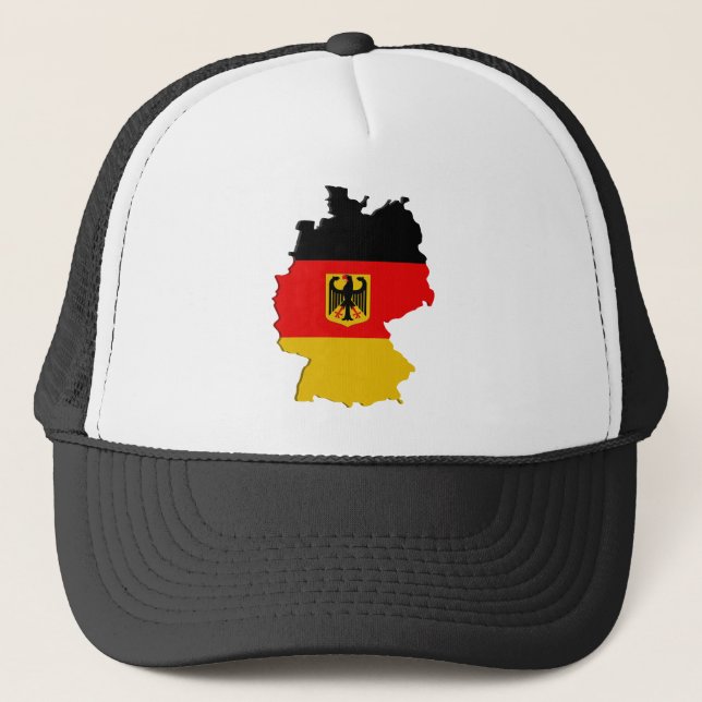 Germany map trucker hat (Front)