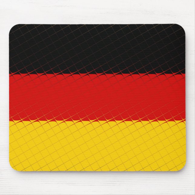 Germany National Flag Mouse Pad (Front)