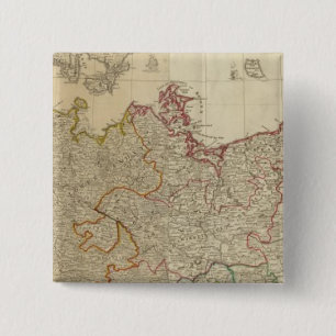 Germany north 2 inch square button
