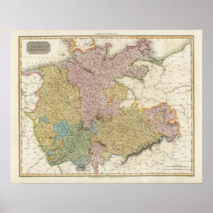 Germany north of the Mayan Poster
