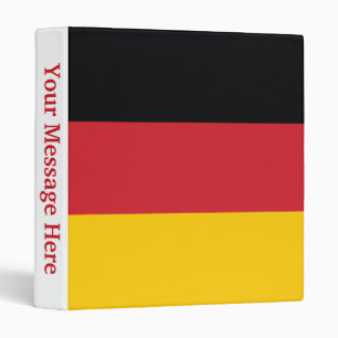 Germany Plain Flag Binder